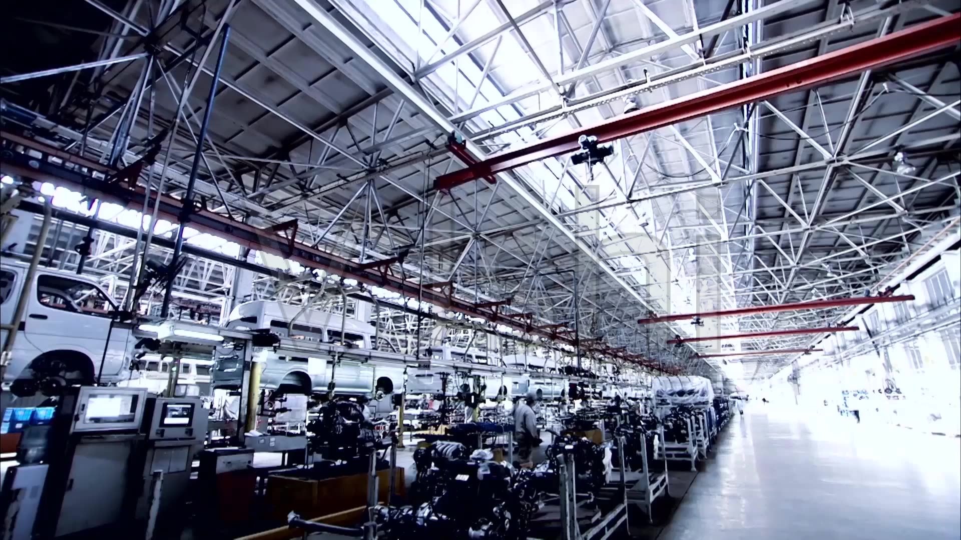 汽車工業(yè)機器人自動化生產(chǎn)設備4_1920X1080_高清視頻素材下載(編號:927926)_實拍視頻