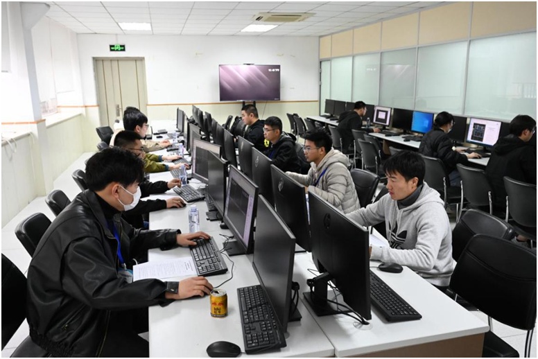 數(shù)字賦能，智建未來——市住房城鄉(xiāng)建設(shè)管理委觀摩建筑信息模型技術(shù)員項(xiàng)目決賽現(xiàn)場